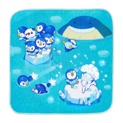 POKEMON CENTER ORIGINAL - Hand Towel Piplup'S Daily Life- Japan Figure Store - #1 Bring To You The Best Japanese Goods
