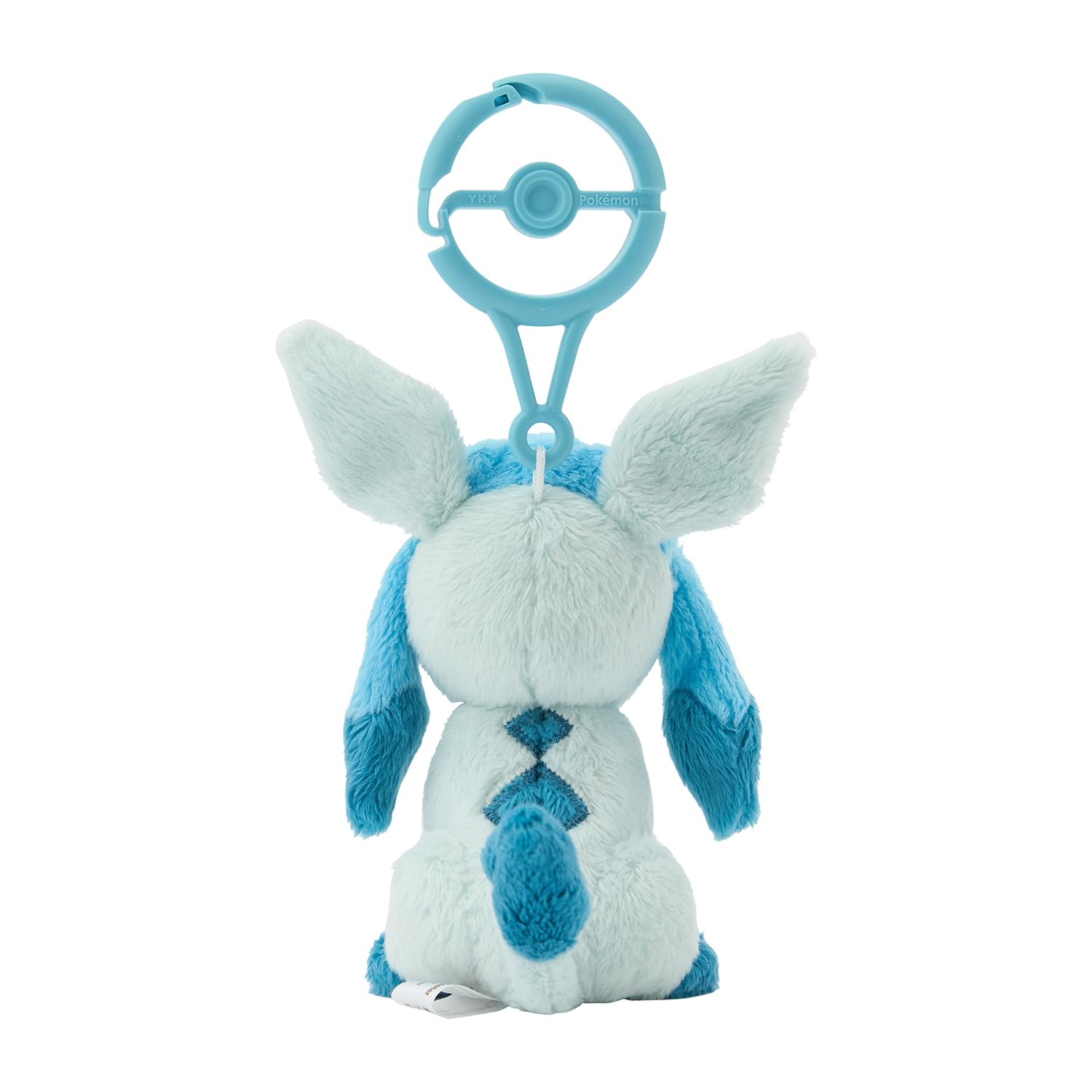 Pokemon Center Glaceon Plush Keychain with Carabiner - Japanese Exclusive- Japan Figure Store - #1 Bring To You The Best Japanese Goods