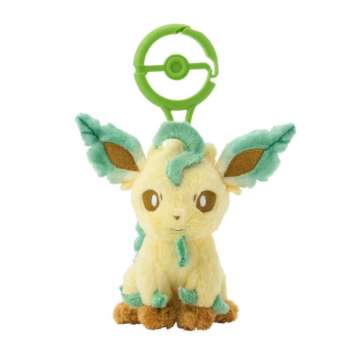 Pokemon Center Leafeon Plush Keychain with Carabiner - Original Japan Mascot- Japan Figure Store - #1 Bring To You The Best Japanese Goods