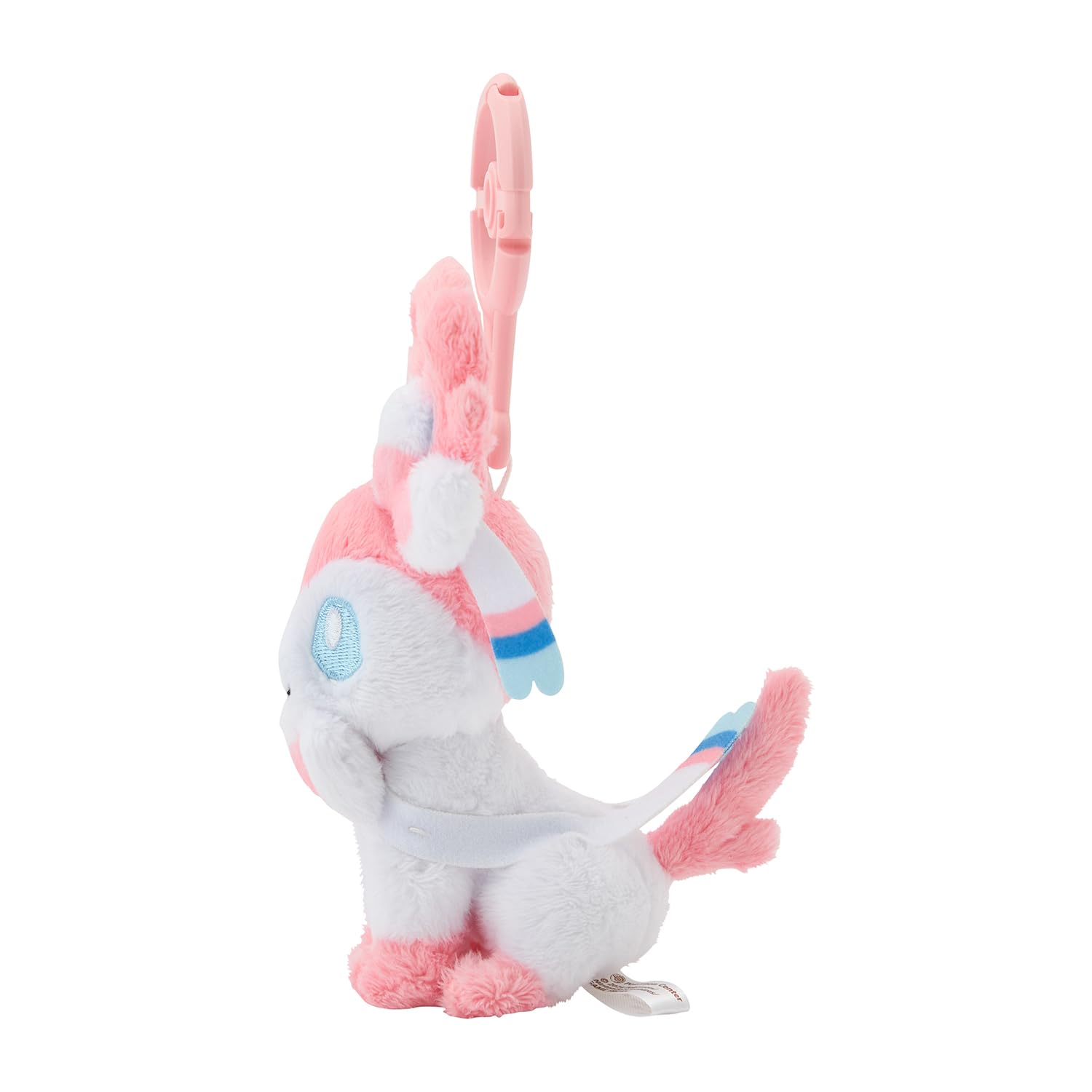 Pokemon Center Sylveon Plush Mascot Keychain with Carabiner Japan Edition- Japan Figure Store - #1 Bring To You The Best Japanese Goods