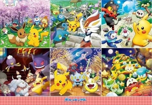 Ensky Pokemon 365 Days 1000 Piece Jigsaw Puzzle 1000T-526- Japan Figure Store - #1 Bring To You The Best Japanese Goods