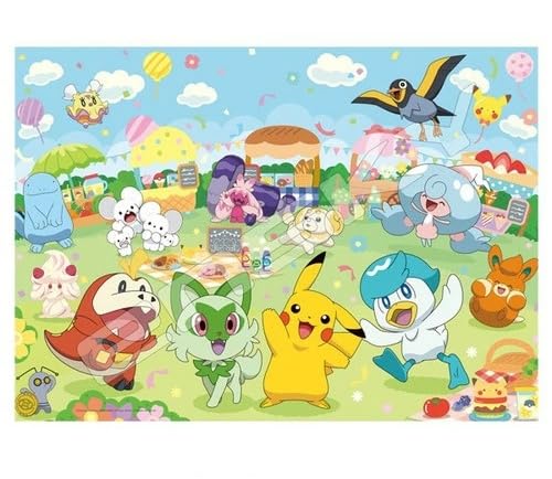Ensky Pokemon Uki Uki Market 300-Piece Large Jigsaw Puzzle 300-L590- Japan Figure Store - #1 Bring To You The Best Japanese Goods