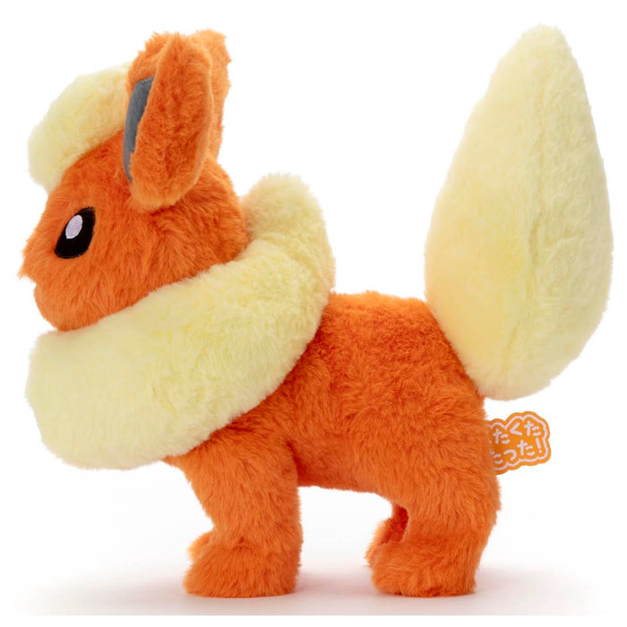 Takara Tomy Arts Pokemon Plush Doll S Flareon Japan Official Collectible- Japan Figure Store - #1 Bring To You The Best Japanese Goods
