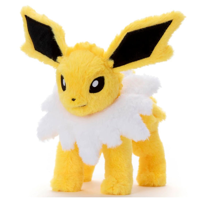 Takara Tomy Arts Pokemon Jolteon Plush Doll S Japan Official Kuta Kuta Tatta- Japan Figure Store - #1 Bring To You The Best Japanese Goods