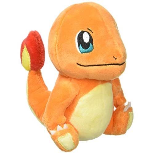 Peluche originale Pokémon Center Fit Charmander 12cm - Cadeau idéal