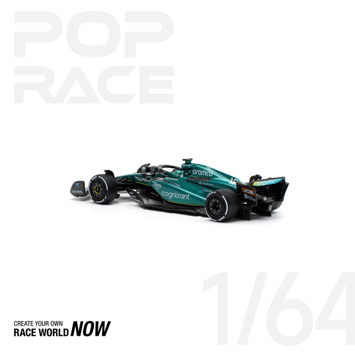 Works Poprace Aston Martin AMR23 Lance Stroll 1/64 Japan Official Model Car- Japan Figure Store - #1 Bring To You The Best Japanese Goods