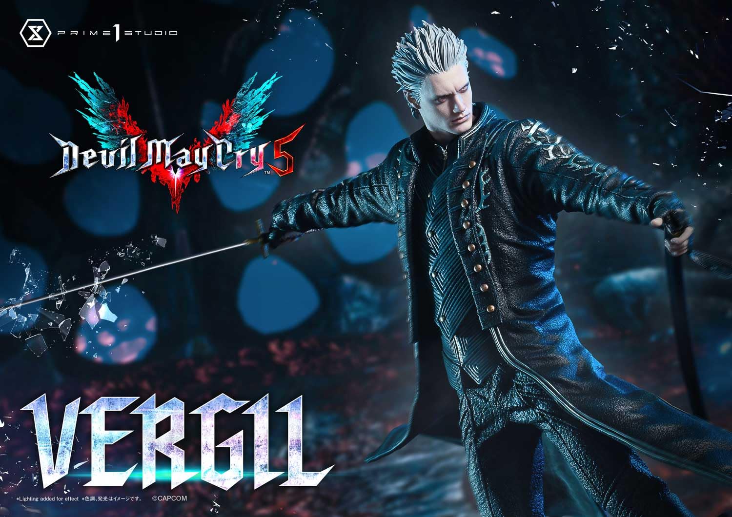 Prime 1 Studio Devil May Cry 5 Vergil 1/6 Scale Pre-Painted Figure 390mm