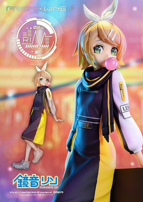 Prime 1 Studio Prisma Wing Kagamine Rin 1/7 Figure Vocaloid Art by Lack Japan- Japan Figure Store - #1 Bring To You The Best Japanese Goods