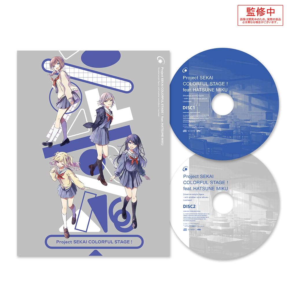 Sega Project Sekai Colorful Stage Acrylic Figure With Vocal Album Leo/Need