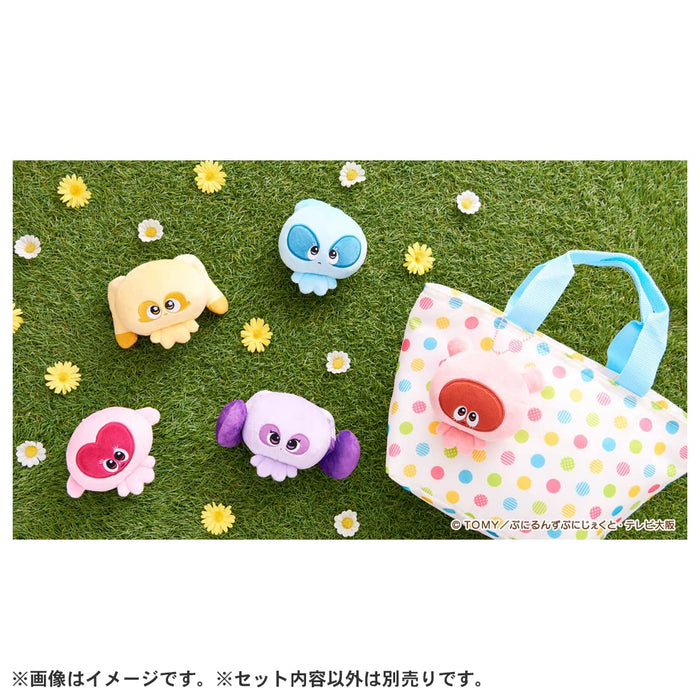 Takaratomy Arts Punirunz Airun Stuffed Animal Mascot 11cm Tall Plush Toy