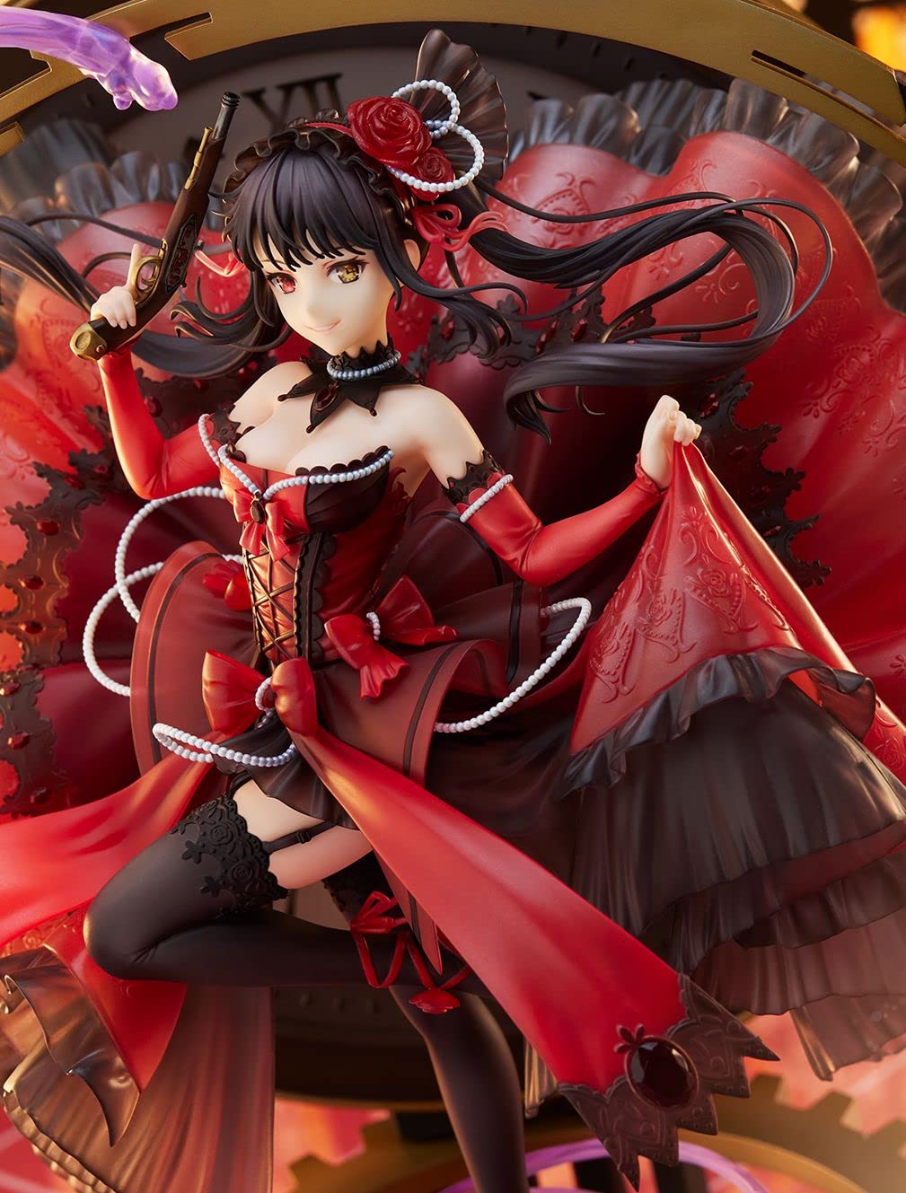 Estream 1/7 Scale Figure - Date A Bullet Tokisaki Kurumi Pigeon Blood Ruby Dress Version- Japan Figure Store - #1 Bring To You The Best Japanese Goods