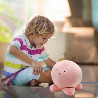 Yuerfu Cute Pink Octopus Plush Toy Body Pillow Anime 2025