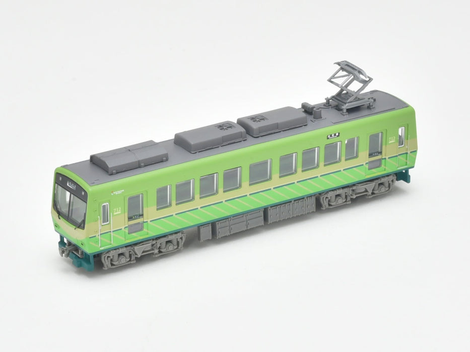Tomytec Railway Collection Eizan Series 700 Car No. 712 Green Diorama Supplies- Japan Figure Store - #1 Bring To You The Best Japanese Goods