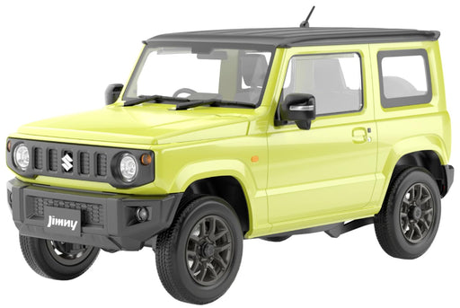 Aoshima Rakupla Snap Car 03 Ky JB64 Jimny 2018 Kinetic Yellow Model Kit- Japan Figure Store - #1 Bring To You The Best Japanese Goods