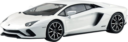 Aoshima Rakupla Snap Kit Lamborghini Aventador S Pearl White Model 07 Pw- Japan Figure Store - #1 Bring To You The Best Japanese Goods