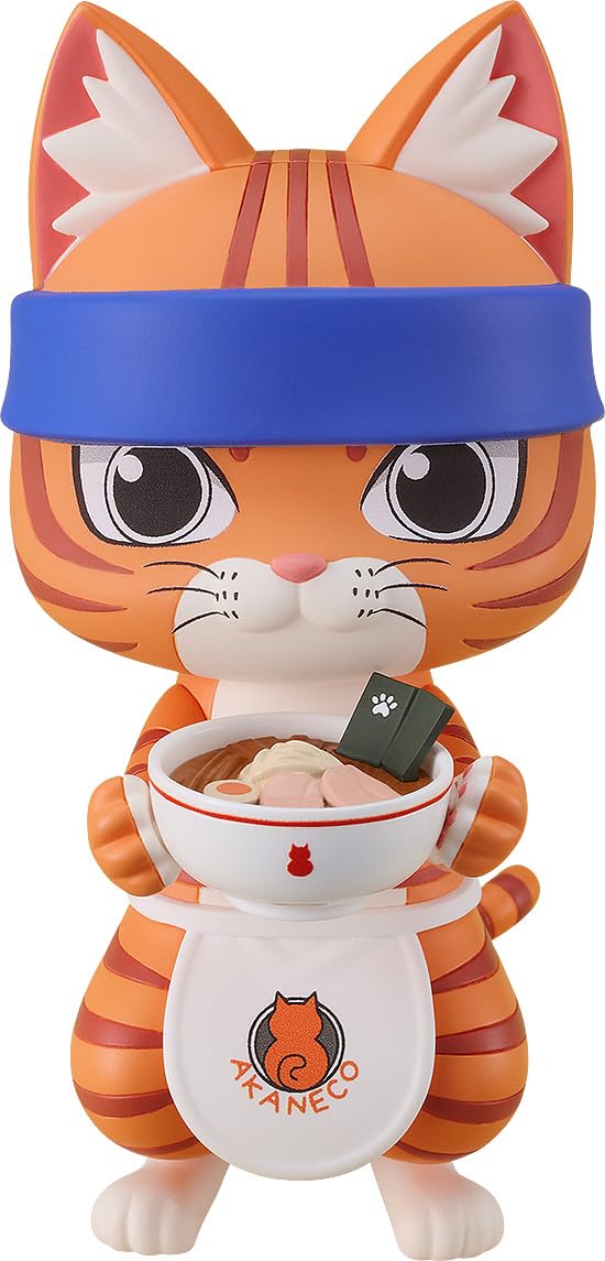 Good Smile Co. Ramen Akaneko Bunzou Nendoroid 2535 Collectible Figure- Japan Figure Store - #1 Bring To You The Best Japanese Goods