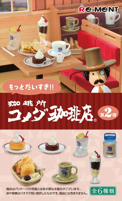 Re-Ment More Daisuki Coffee Shop Komeda's 2nd Edition Set PVC ABS 115mm