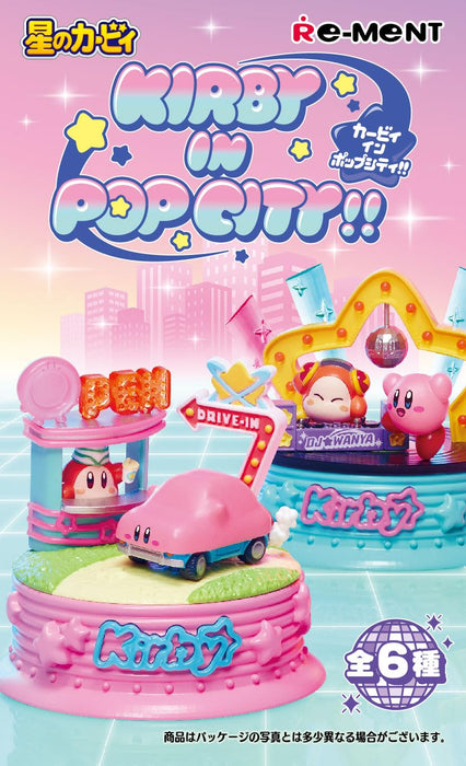 Re-Ment Kirby In Pop City Box 115x70x70mm PVC ABS Collectible Toy- Japan Figure Store - #1 Bring To You The Best Japanese Goods