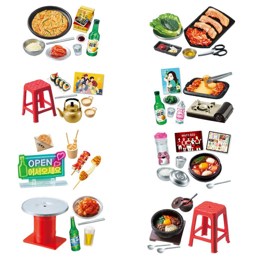 Re-Ment Petit Sample Neon Romance Korean Street Food Night 1Box PVC ABS- Japan Figure Store - #1 Bring To You The Best Japanese Goods