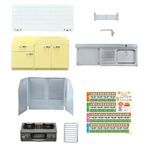 Re-Ment Showa Retro Kitchen Petit Sample Series PVC 220x145x90mm- Japan Figure Store - #1 Bring To You The Best Japanese Goods