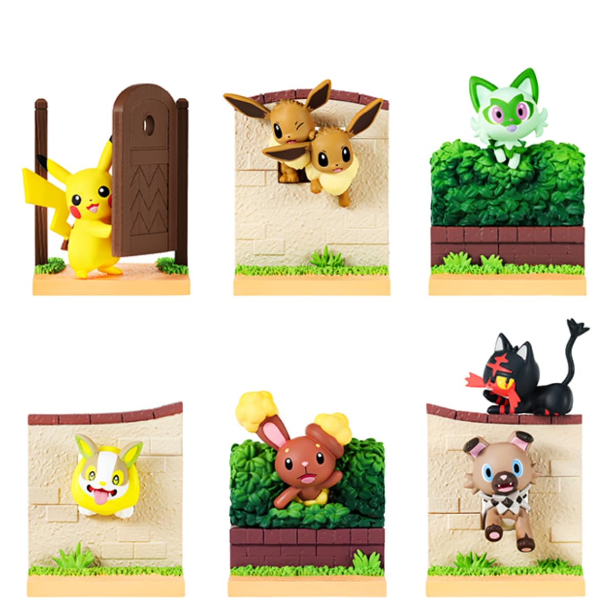 Re-Ment Pokemon Pyokotto Welcome Back Collection Box with 6 Types 6 Pieces- Japan Figure Store - #1 Bring To You The Best Japanese Goods