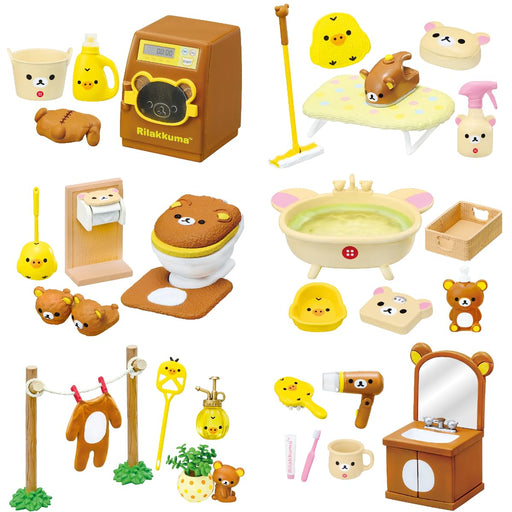 Re-Ment Rilakkuma Room De Sukkiri Iikibun Complete Figure Set Japan Official- Japan Figure Store - #1 Bring To You The Best Japanese Goods