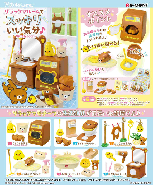 Re-Ment Rilakkuma Room De Sukkiri Iikibun Complete Figure Set Japan Official- Japan Figure Store - #1 Bring To You The Best Japanese Goods