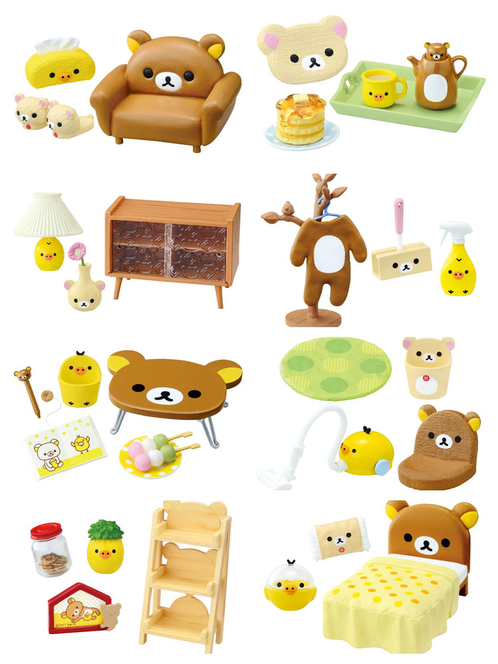 Re-Ment San-X Rilakkuma Boîte de détente 115x70x50mm Jouet en PVC