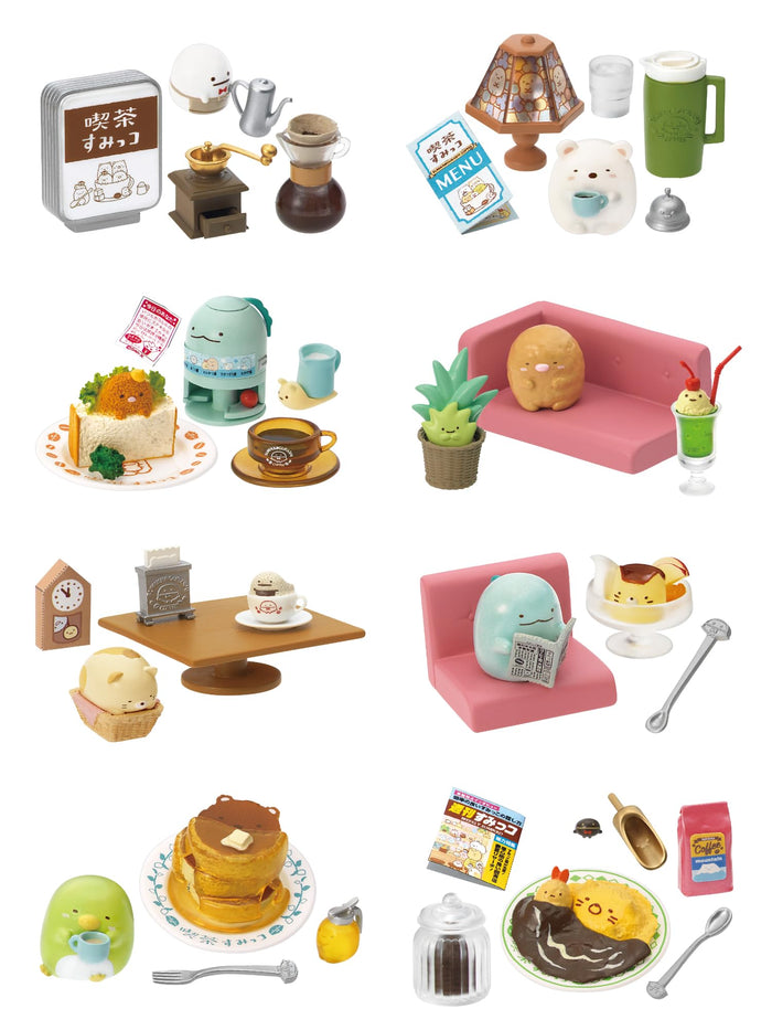 Re-Ment San-X Sumikkogurashi Cafe Sumikko Boîte PVC Jouet 115x70x40mm