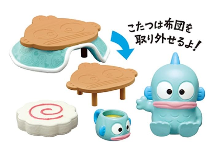 Re-Ment Sanrio Hangyodon Room Box H115xW70xD60mm ABS PVC Collectible- Japan Figure Store - #1 Bring To You The Best Japanese Goods