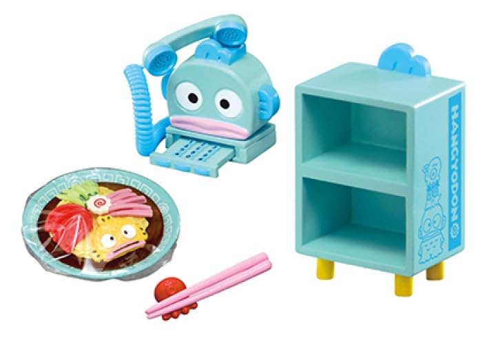 Re-Ment Sanrio Hangyodon Room Box H115xW70xD60mm ABS PVC Collectible- Japan Figure Store - #1 Bring To You The Best Japanese Goods