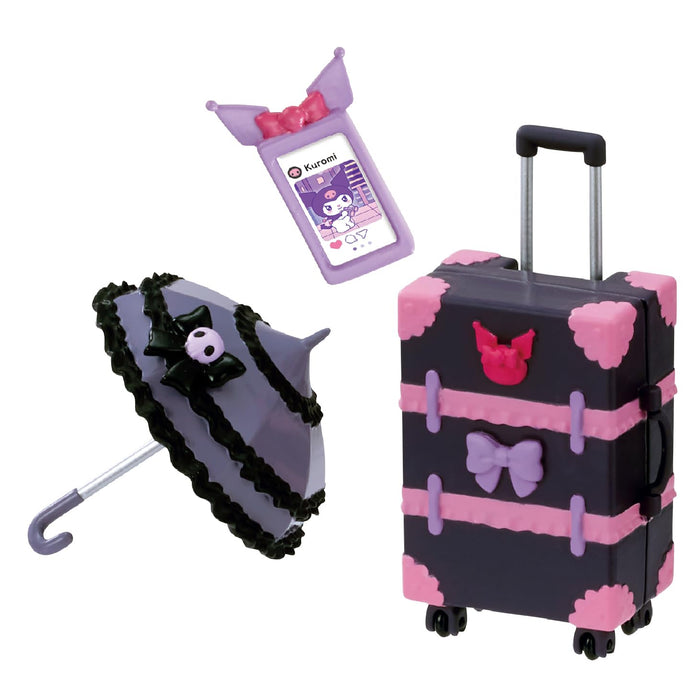 Re-Ment Sanrio Kuromi&#39;s Gothic Room Set - H115 x W70 x D50 mm ABS PVC- Japan Figure Store - #1 Bring To You The Best Japanese Goods