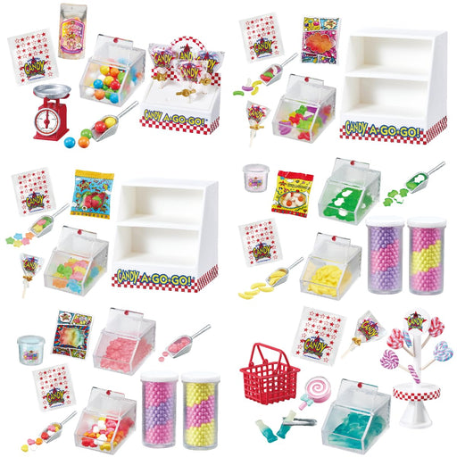 Re-Ment Sweety Happy Candy Shop 1Box PVC ABS H115 W70 D60mm- Japan Figure Store - #1 Bring To You The Best Japanese Goods
