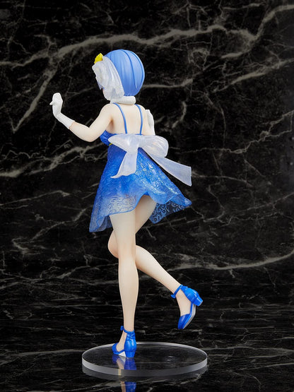 Taito Re:Zero Rem Clear Dress Ver Precious Figure Collectible