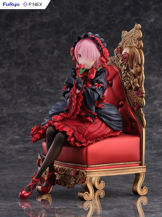 Furyu Re:Zero 1/7 Ram Gothic Ver. F:Nex Figure - Collectible Anime Figurine- Japan Figure Store - #1 Bring To You The Best Japanese Goods