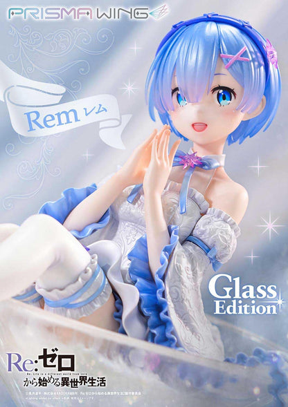 Prime 1 Studio Re:Zero Rem Prisma Wing 1/7 Glass Edition Pwrzr-01P Figure- Japan Figure Store - #1 Bring To You The Best Japanese Goods