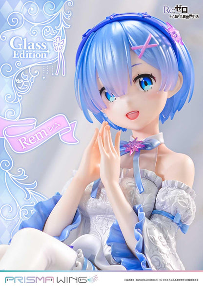 Prime 1 Studio Re:Zero Rem Prisma Wing 1/7 Glass Edition Pwrzr-01P Figure- Japan Figure Store - #1 Bring To You The Best Japanese Goods