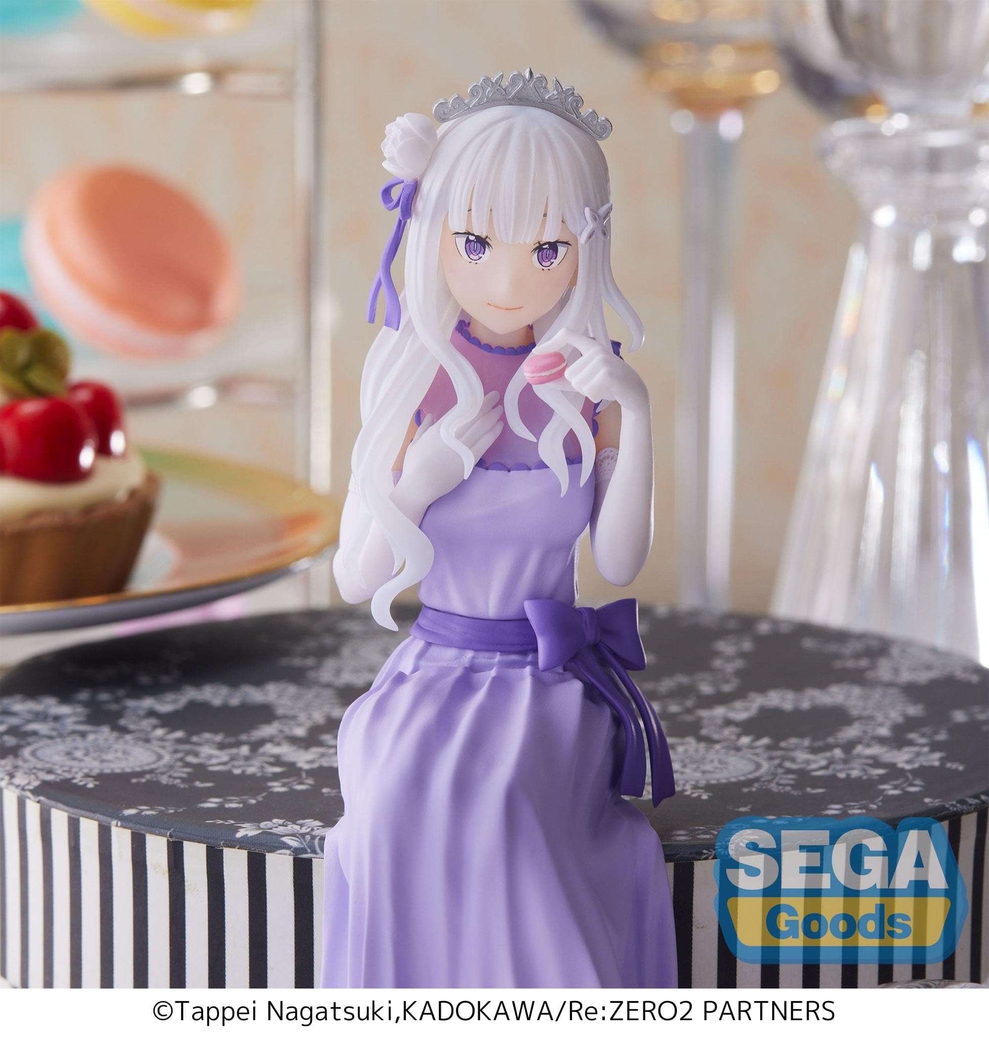 Sega Re:Zero Emilia Dress Up Party Choconose Figure Lost In Memories Premium- Japan Figure Store - #1 Bring To You The Best Japanese Goods