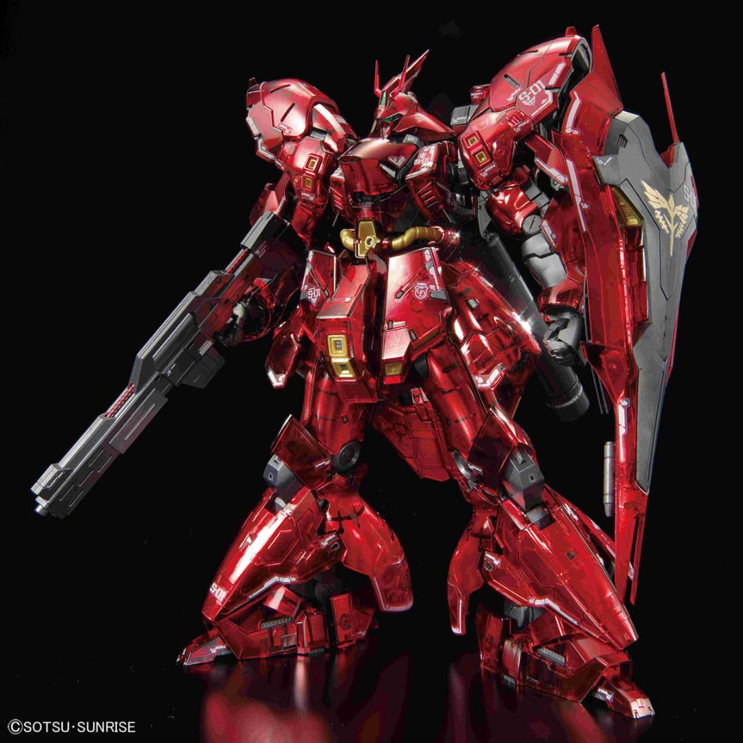 Bandai Spirits RG 1/144 Sazabi Exclusive Pre-Colored Gundam Model Kit