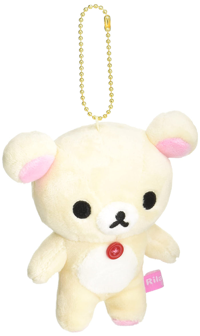 San-X Korilakkuma Hanging Stuffed Toy from Yurutto Mainichi Rilakkuma Series MR80601- Japan Figure Store - #1 Bring To You The Best Japanese Goods
