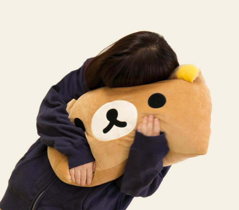 San-X Rilakkuma Super Mochimochi Hugging Cushion Mx00801 Pillow Plush- Japan Figure Store - #1 Bring To You The Best Japanese Goods