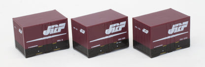 Rokuhan Z Gauge 19A Type Jr Freight Container Set - 3 Pieces- Japan Figure Store - #1 Bring To You The Best Japanese Goods