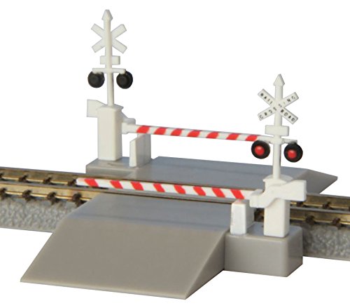 Rokuhan Z Gauge American Type Railroad Crossing Set S045-2- Japan Figure Store - #1 Bring To You The Best Japanese Goods