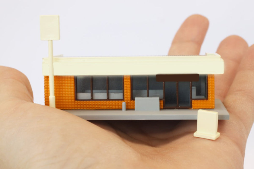 Rokuhan Z Gauge S049-1 Orange Convenience Store Model by Rokuhan- Japan Figure Store - #1 Bring To You The Best Japanese Goods