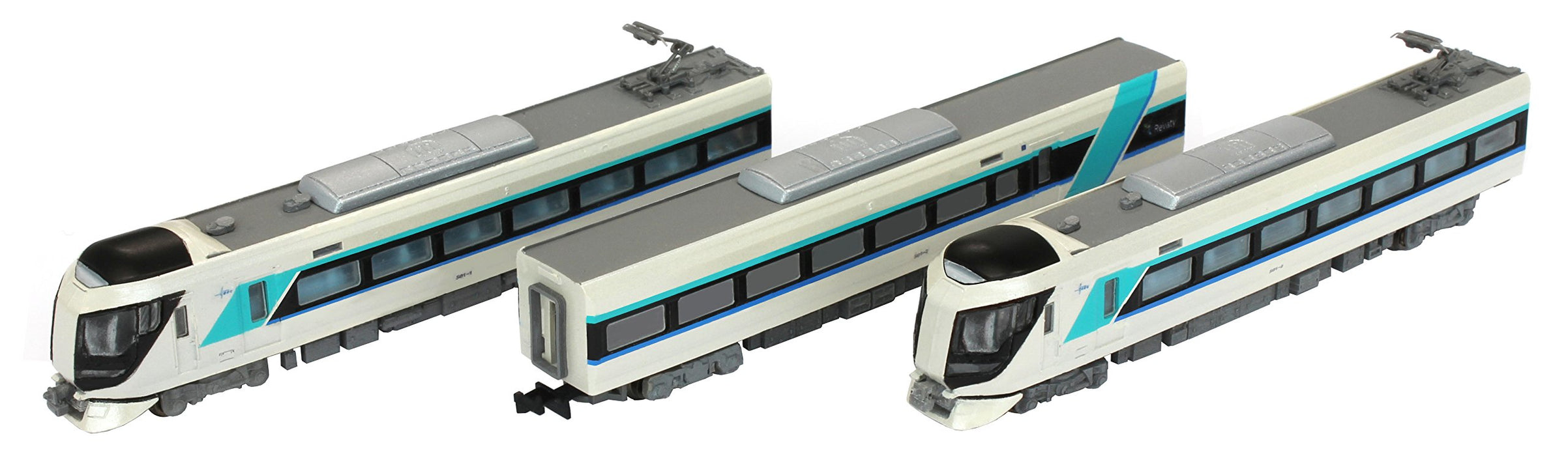 Rokuhan Tobu 500 Express Liberty Aizu 3-Car Set Z Gauge Railway Model Train- Japan Figure Store - #1 Bring To You The Best Japanese Goods