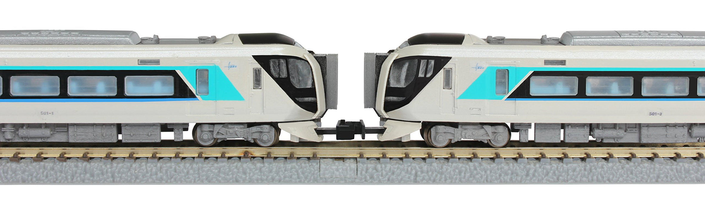 Rokuhan Z Gauge Tobu 500 Series 3-Car Express Liberty Train Model Set T034-1- Japan Figure Store - #1 Bring To You The Best Japanese Goods