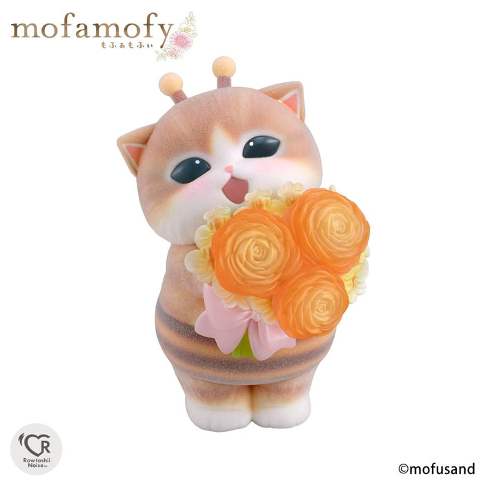 Rowtashii Noise Mofamofy Mofusand Hachinyan 110mm PVC ABS Nylon Figure