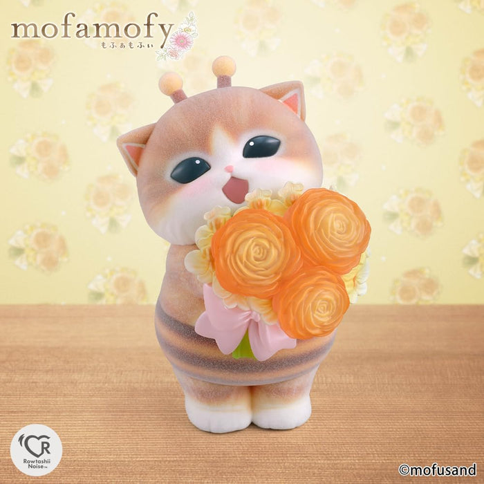 Rowtashii Noise Mofamofy Mofusand Hachinyan 110mm PVC ABS Nylon Figure