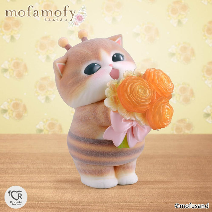 Rowtashii Noise Mofamofy Mofusand Hachinyan 110mm PVC ABS Nylon Figure