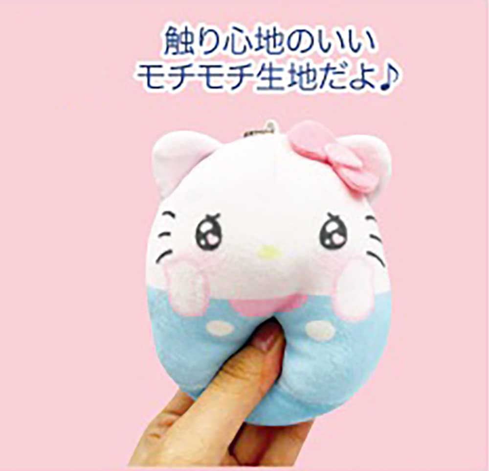 San-X Mochimochi Ball Mascot Emo Kyun My Melody Plush Toy- Japan Figure Store - #1 Bring To You The Best Japanese Goods